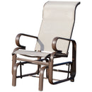 Outsunny Gliding Chair- Grey