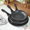 Sovereign Stone Non Stick Frying Pan - Forged Aluminium Marble Effect