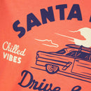 Sth Shore Drive Surf T-Shirt - Hot Coral