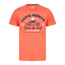 Sth Shore Drive Surf T-Shirt - Hot Coral