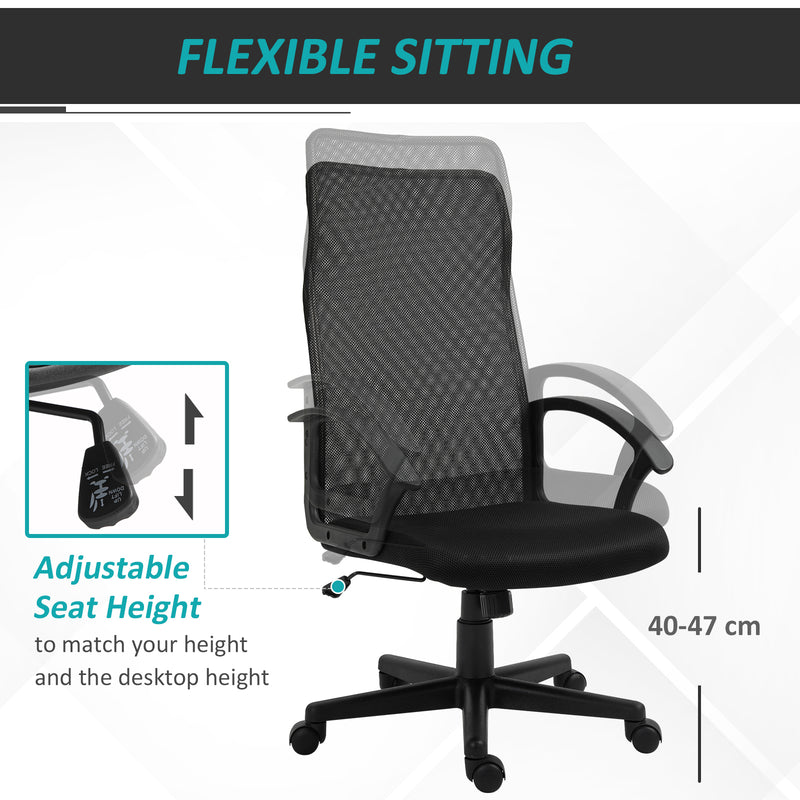 Black Mesh Office Chair