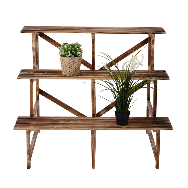 Outsunny Flower Stand 3 Tier