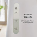 Tower Scandi 3KW 1.7L Rapid Boil Kettle - White