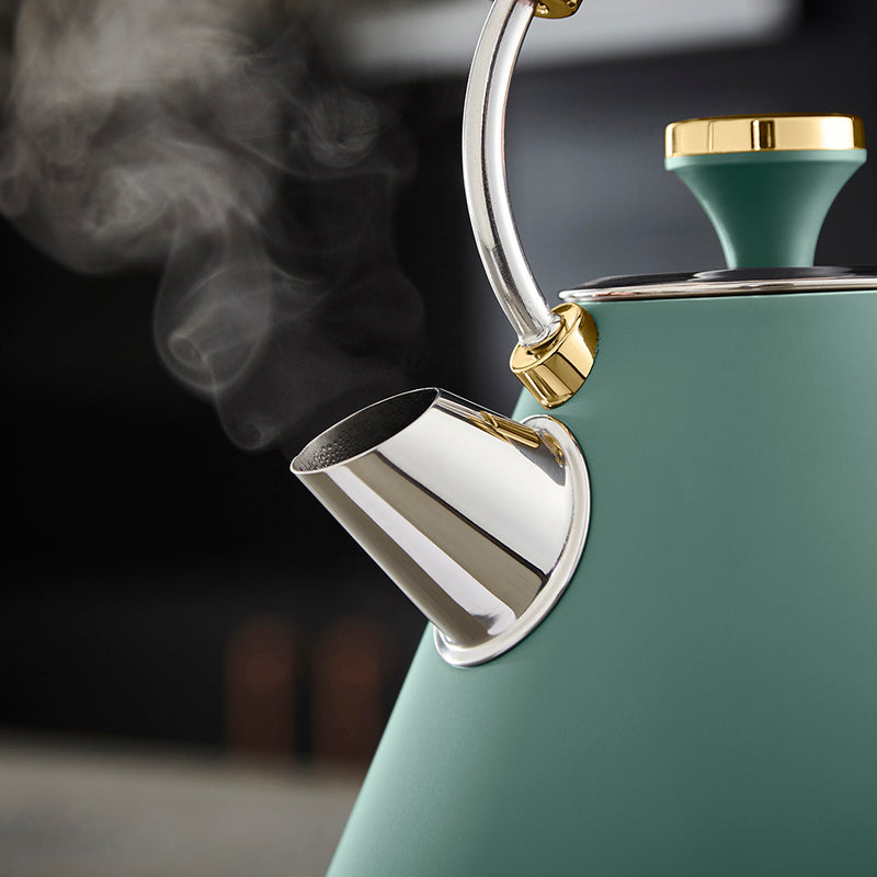 Tower Cavaletto 3KW 1.7 Litre Pyramid Kettle - Jade Green