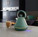 Tower Cavaletto 3KW 1.7 Litre Pyramid Kettle - Jade Green