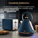 Tower Cavaletto 3KW 1.7 Litre Pyramid Kettle - Midnight Blue