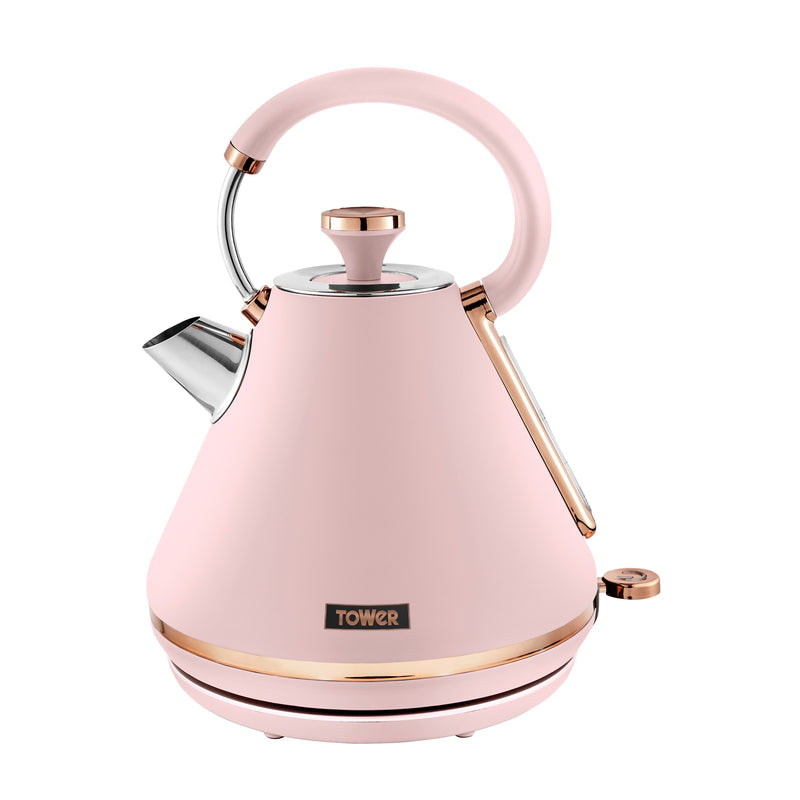 Tower Cavaletto 3KW 1.7 Litre Pyramid Kettle - Pink