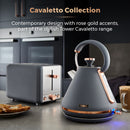 Tower Cavaletto 3KW 1.7 Litre Pyramid Kettle - Grey