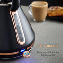 Tower Cavaletto 3KW 1.7 Litre Pyramid Kettle - Black
