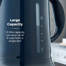 Tower Belle Jug Kettle 1.5L 3KW - Midnight Blue