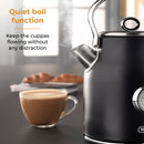 Tower Renaissance 1.7L 3KW Kettle - Black