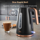 Tower Cavaletto 1.7L 3KW Jug Kettle - Black