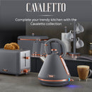 Tower  Cavaletto Jug Kettle   1.7L 3KW  - Grey