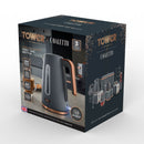 Tower  Cavaletto Jug Kettle   1.7L 3KW  - Grey