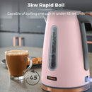 Tower Cavaletto 1.7L 3KW Jug Kettle - Pink