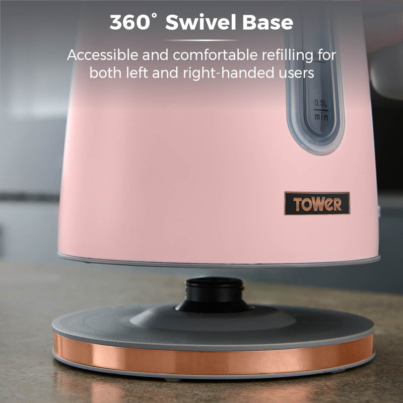 Tower Cavaletto 1.7L 3KW Jug Kettle - Pink