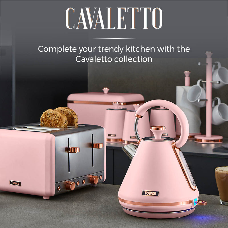Tower Cavaletto 1.7L 3KW Jug Kettle - Pink
