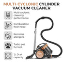 Tower RXP10PET Multi Cyclonic Cylinder Vacuum Cleaner