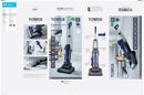 Tower TXP30PET Bagless Pet Upright Vacuum Cleaner - Blue