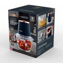 Tower Cavaletto 350W 1 Litre Glass Mini Chopper - Midnight Blue