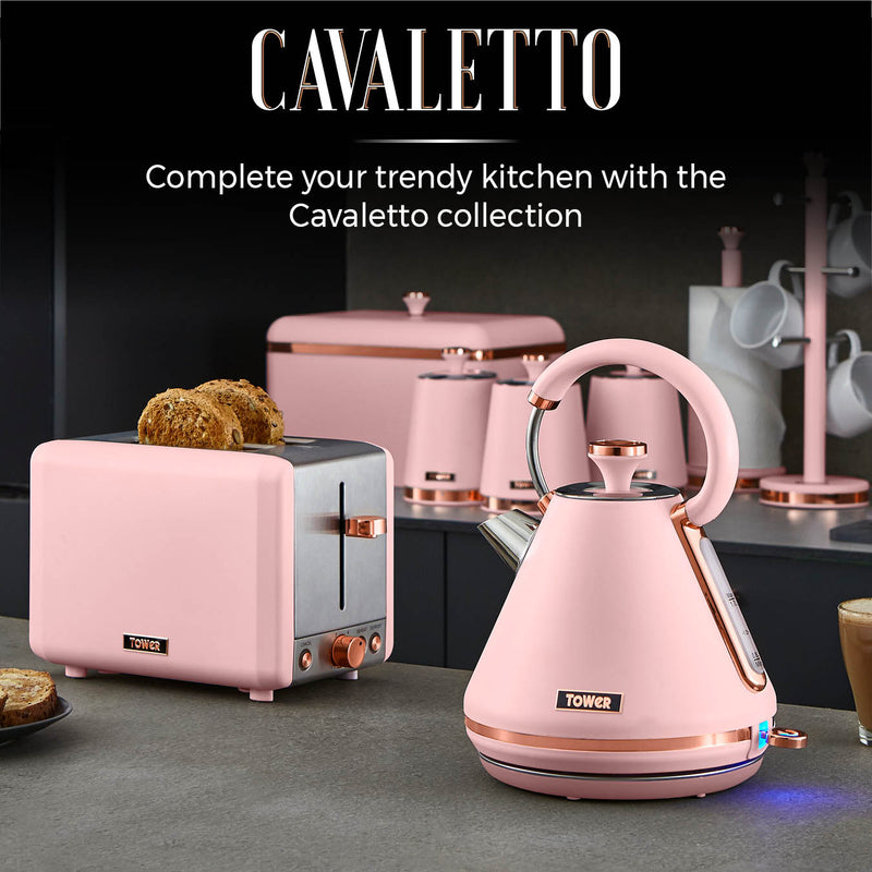  Black Firday Tower Cavaletto Electric Can Opener Pink