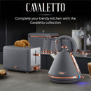Tower Cavaletto 350W 1 Litre Glass Mini Chopper - Grey