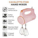 Tower Cavaletto 300W Hand Mixer - Pink