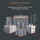 Tower Cavaletto 1000W Stand Mixer with 5L Glass Bowl - Grey