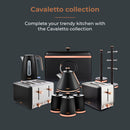 Tower Cavaletto 1000W Stand Mixer with 5L Glass Bowl - Black
