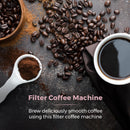 Tower Scandi 900W 1.25 Litre Coffee Maker - Pink