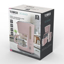 Tower Scandi 900W 1.25 Litre Coffee Maker - Pink