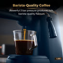 Tower Cavaletto 800W 4 Cup Espresso Machine - Midnight Blue