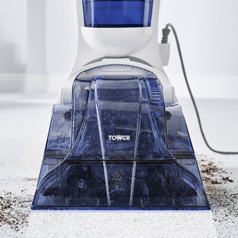 Tower T146000 600W Upright Lightweight Home Carpet Washer Cleaner Cleaning