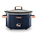 Tower Cavaletto 3.5 Litre Slow Cooker - Midnight Blue