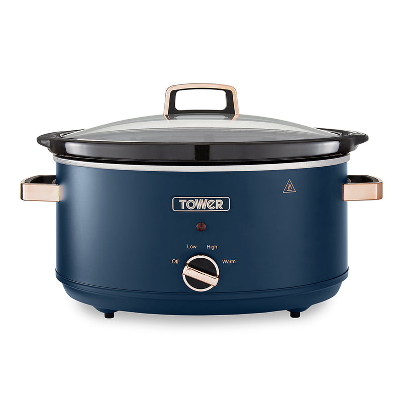 Tower Cavaletto 6.5L Slow Cooker - Midnight Blue