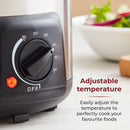 Tower Stainless Steel Deep Fryer 0.9Litre