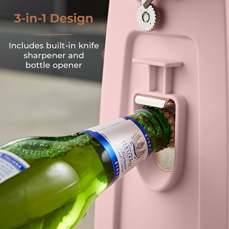 Tower Cavaletto 3 in 1 Can Opener - Pink