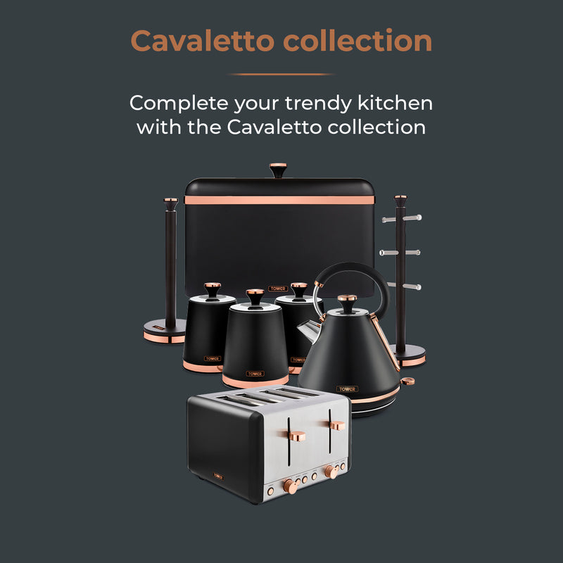 Tower Cavaletto 3 in 1 Can Opener - Black