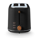 Tower Scandi 2 Slice Toaster - Black