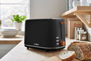 Tower Scandi 2 Slice Toaster - Black