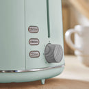 Tower Scandi 2 Slice Toaster - Pastel Green