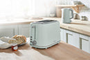 Tower Scandi 2 Slice Toaster - Pastel Green