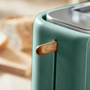 Tower Scandi 2 Slice Toaster - Jade Green