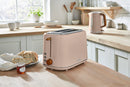 Tower Scandi 2 Slice Toaster - Pink