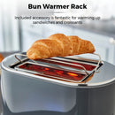 Tower Belle Collection 2 Slice Toaster - Grey