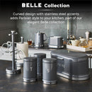 Tower Belle Collection 2 Slice Toaster - Grey