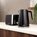 Tower Ash 2 Slice Toaster - Black