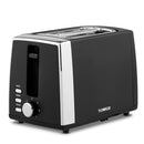 Tower Ash 2 Slice Toaster - Black