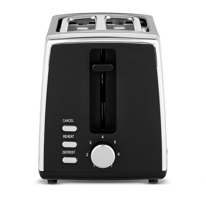 Tower Ash 2 Slice Toaster - Grey