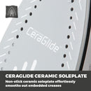 Tower 2700W Ceramic Solepate Steam Generator - Black